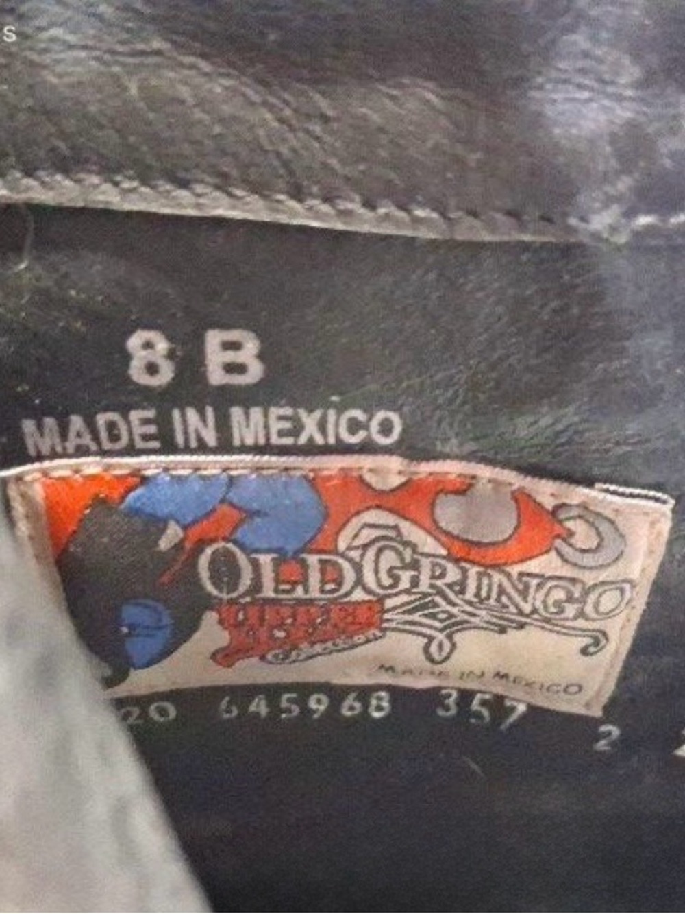 Old Gringo Glamis Distressed Leather Ankle Star Boots - Size 8 - Picture 2 of 7